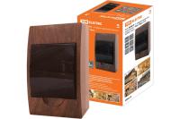 TDM бокс (корпус) пластик ЩРН-П- 4 4 мод. наружный бук IP41 SQ0901-0019