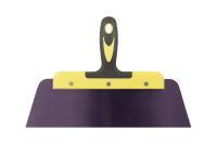 Шпатель фасадный 'Мастер', пружинная колоризованная сталь, двухкомпонентная ручка, плоский 150 мм	