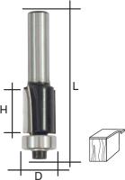 Фреза кромочная прям.DхHхL=10х25х67мм