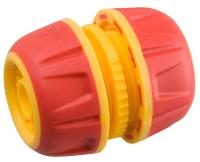 GRINDA PREMIUM 3/4', муфта ремонтная, для шланга, из ударопрочного пластика с TPR