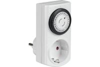 РТМ-1 Розетка-таймер механ. 30мин 24ч 48on/off 16А IP20 IEK