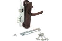 Замок врезной  сувальдный Avers ЗВ9-4-1-4 медь