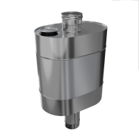 Бак Комфорт/Таймыр элиптический 50л с трубой 115 Ferrum