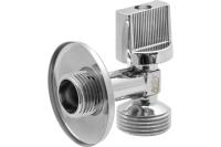 Кран шаровый угл 1/2 х 3/4 с отражателем