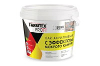 Лак акриловый с эффектом мокрого камня FARBITEX ПРОФИ 0,9л