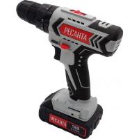 Дрель-шуруповерт аккумуляторная ДА-18-2ЛК Ресанта Вихрь