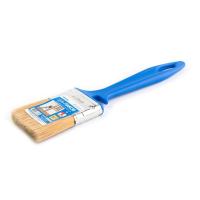Кисть флейцевая, толщ. 12мм, ПЭТ-щетина, нерж. обжим, пласт. ручка, ширина 40мм