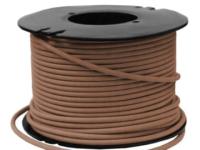 Шнур для сварки линолеума коричневый 4мм