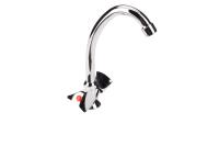 Смеситель для кухни 2мах. высокий излив, керамика (А1106) Onix