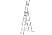 Лестница алюм трехсекц 3*8 Вихрь