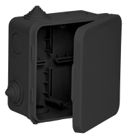 Коробка расп.о.п.100*100*50 IP54 откидная 8 вводов