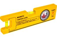 Уровень 'мини' пластиковый 200мм с угломером 