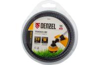 Леска для триммера двухкомпонентная зубчатый квадрат 3мм*15м