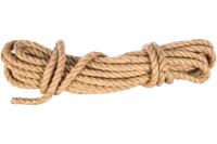 Веревка льно-пеньковая крученая 10мм/10м