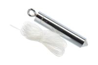 Отвес цилиндрический 100г. шнур 5м 