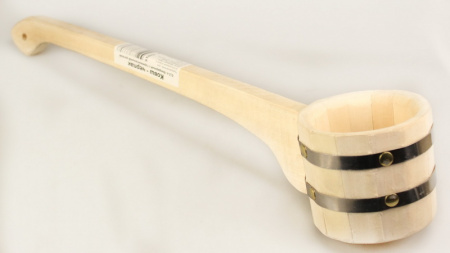 Ковш-черпак 0,5л с горизонт.ручкой Осина