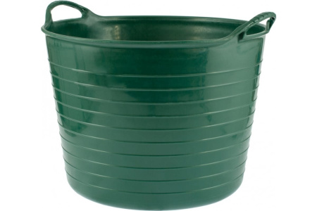 Ведро гибкое сверхпрочное 28л зеленое