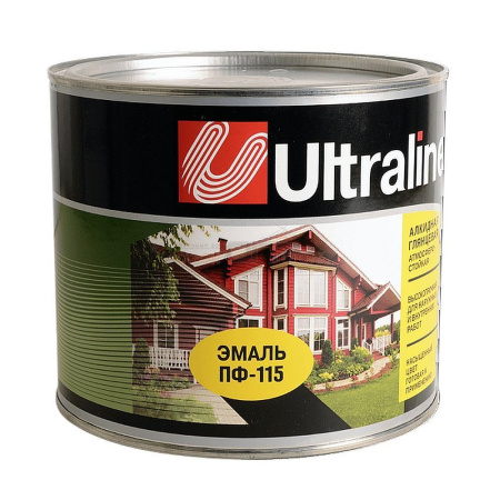Эмаль ПФ-115 Голубая 0,8кг Ultra Lines