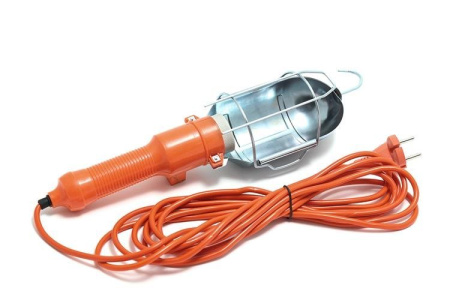 Светильник переноска НРБ Е27 60-100W 220V 15м с выкл. Джетт
