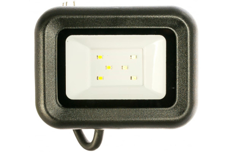 Прожектор СДО-07-10W 6500К 6К IP65 черный 115*105*32мм 8591