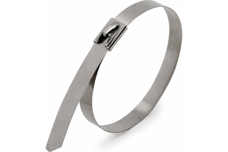 Хомут (стяжка) стальной СКС (316)4,6*300мм с пол. покр (уп 100шт)