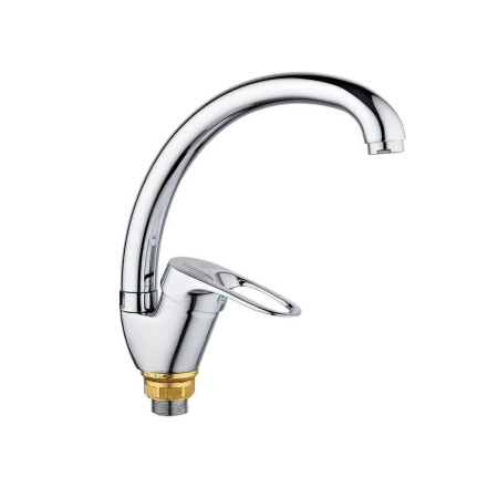 Смеситель для кухни РМС SL55-011F однорычажный с высоким изливом