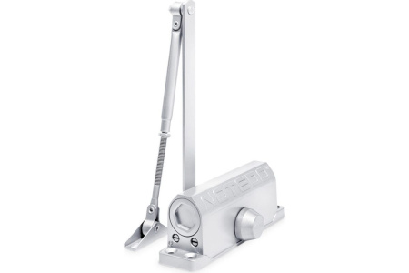 Доводчик дверной NOTEDO DC-060 SILVER до 60кг