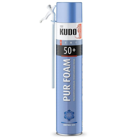 Пена монтажная KUDO HOME 100мл (800г) 50+ ARKTIKA