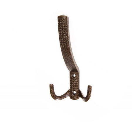 Крючок-вешалка №11 полимер бронза