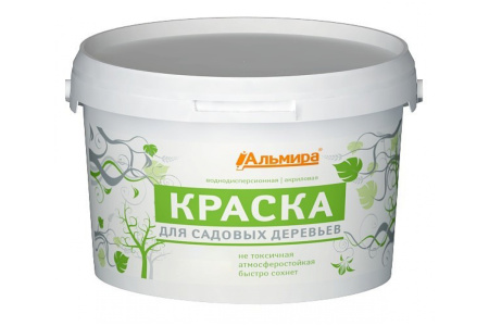 Краска для садовых деревьев Альмира 1,5кг