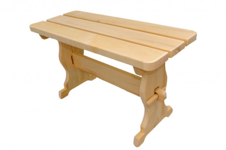 Скамейка из полка Банная 1400мм осина