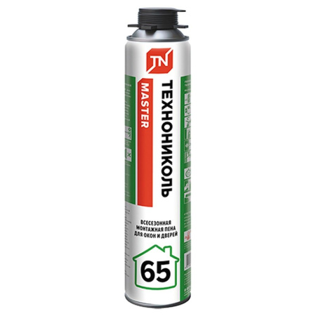 Пена монтажная ТЕХНОНИКОЛЬ MASTER PRO 65  всесезонн. 1000мл