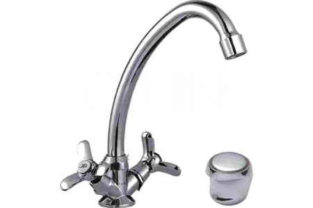 Смеситель для кухни 2мах. высокий излив (D151811) D-Lin