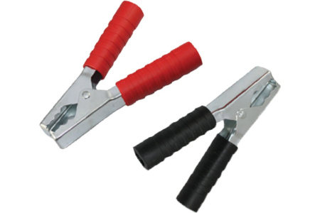 REXANT зажим крокодил 250А 150мм черный, 16-0020