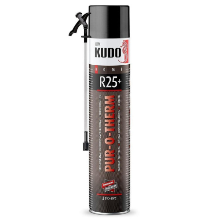 Напыляемая бесшовная теплоизоляция KUDO 1000мл (950г) (12шт) KUPНTЕR10R25+