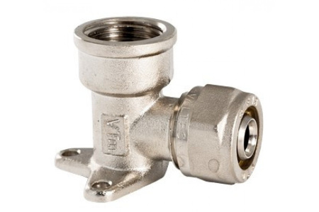 Угольник (водорозетка) с крепл вн/рез д=20х1/2' МП