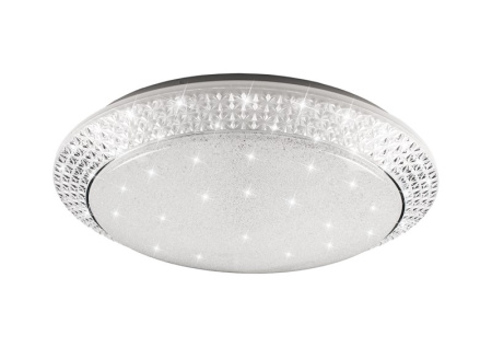 Светильник LED настенно-полоточ. 'МИСТЕРИЯ' 80Вт НББД-RC-Р-2 (490*70) с ДУ инфрак. (2*ААА) TANGO