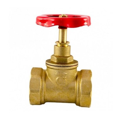 Вентиль д=50 лат.муфт. до 200С