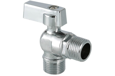 Кран угловой VALTEC 1/2-1/2 нар/нар(VT.392.N.04)