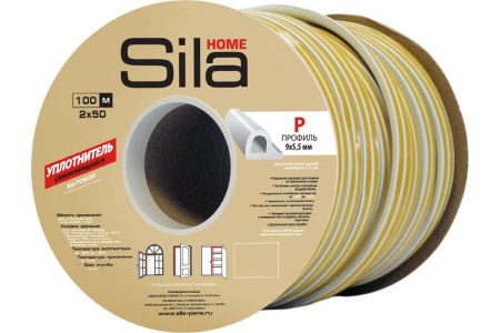 Уплотнитель профиль P коричн