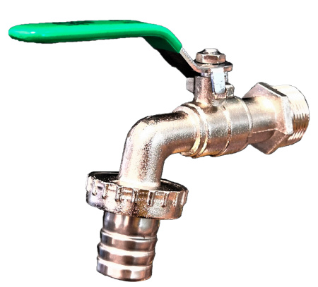 Кран шаровый с носиком 1' (SMS31)