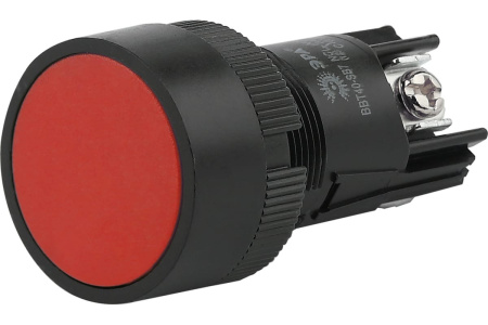 Кнопка SВ-7 'стоп' красная 1з+1р d22мм/240В IEK