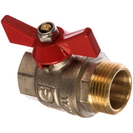 Кран шар д= 15 б г/ш BASE (VT.218)