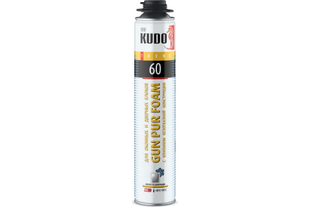 Пена монтажная KUDO PROFF TREND WINDOW 60 ЗИМНЯЯ 1000мл