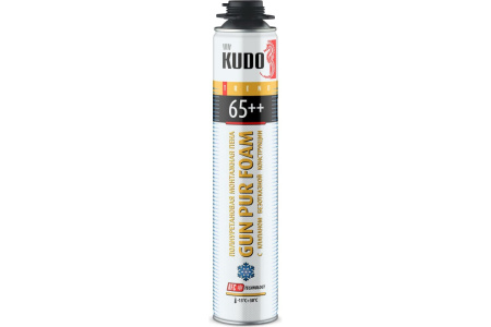 Пена монтажная KUDO PROFF TREND 1000мл 65 ЗИМНЯЯ до -18С