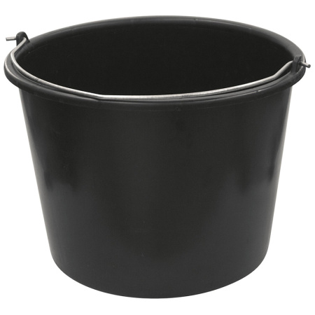 Ведро строительное черн.пласт 12л 
