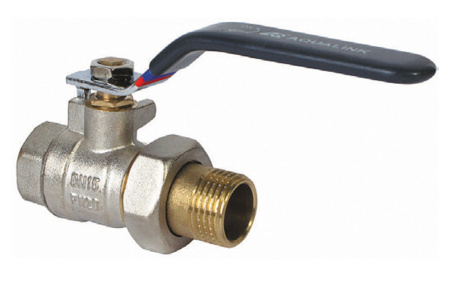 Кран шаровый Ду 20 р г/ш со сгоном(американка)