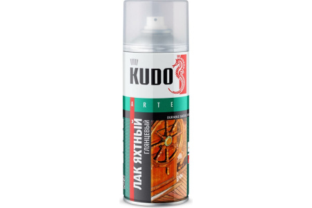 Лак-аэрозоль уверсал яхтный 520мл Kudo KU-9003