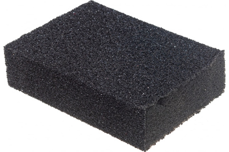 Губка для шлифования, 100 х 70 х 25 мм, мягкая, 3 шт., P 60/80, P 60/100, P 80/120// MATRIX