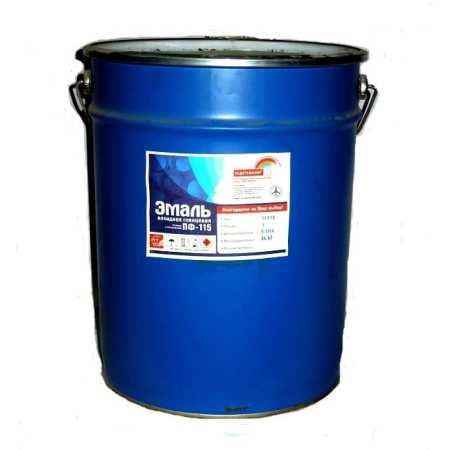 Эмаль ПФ-115 Парижская зелень 20кг Радугамалер